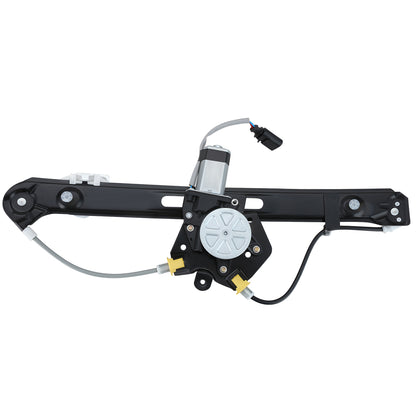 REGULADOR DE VENTANA WINDOW MOTORS & REGULATORS - METALLIC - 99-00 BMW 323I/01-05 BMW 325I/01-05 BMW 325XI/99-00 BMW 328I/ 01-05 BMW 330I/01-05 BMW 330XI - FITS 4-DOOR SEDAN / WAGON MODELS ONLY - METALLIC - BARE STEEL/PLASTIC
