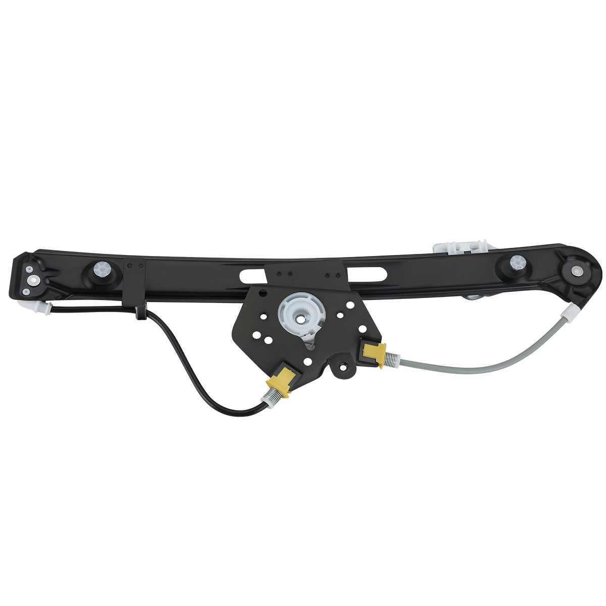 REGULADOR DE VENTANA WINDOW MOTORS & REGULATORS - METALLIC - 99-00 BMW 323I/01-05 BMW 325I/01-05 BMW 325XI/99-00 BMW 328I/ 01-05 BMW 330I/01-05 BMW 330XI - FITS 4-DOOR SEDAN / WAGON MODELS ONLY - METALLIC - BARE STEEL/PLASTIC