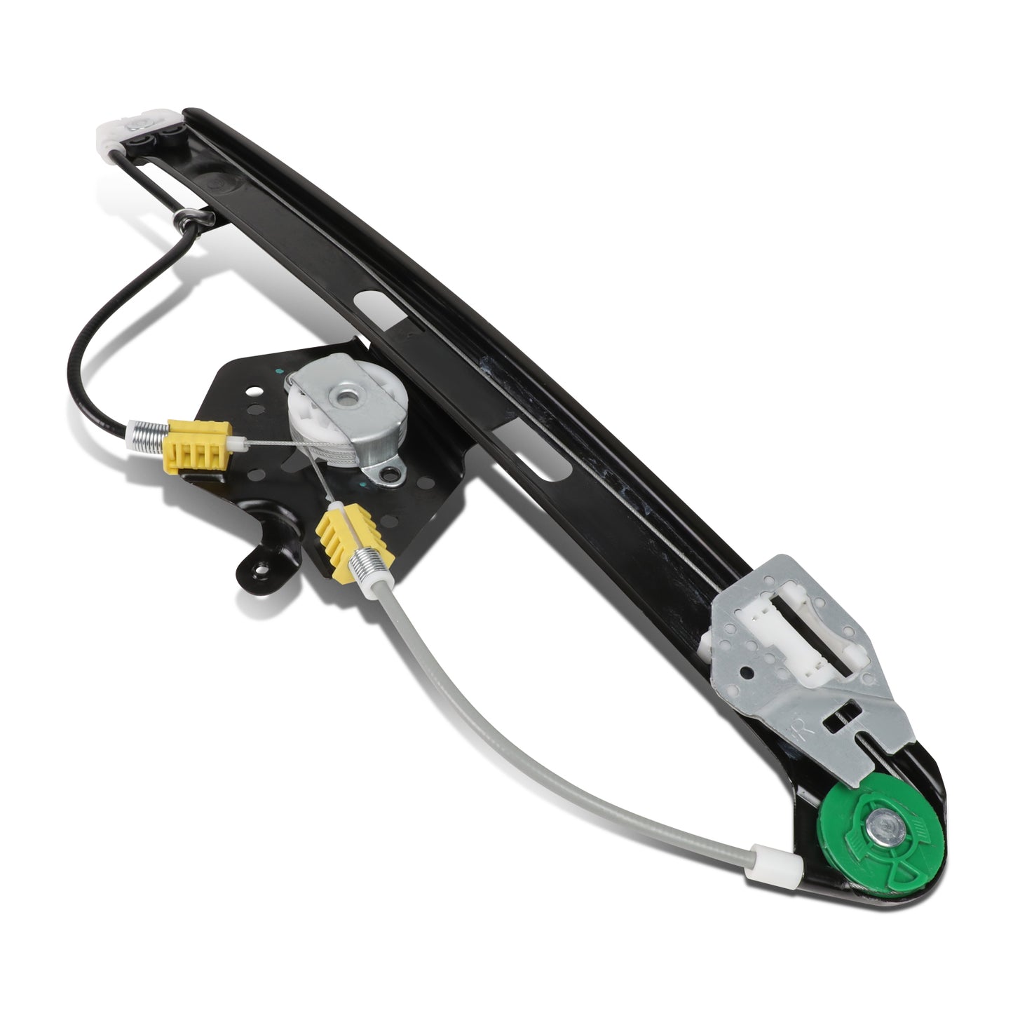 REGULADOR DE VENTANA WINDOW MOTORS & REGULATORS - METALLIC - 99-00 BMW 323I/01-05 BMW 325I/01-05 BMW 325XI/99-00 BMW 328I/01-05 BMW 330I/01-05 BMW 330XI - FITS SEDAN MODELS ONLY - METALLIC - BARE STEEL/PLASTIC