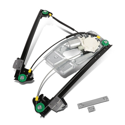 REGULADOR DE VENTANA WINDOW MOTORS & REGULATORS - METALLIC - 01-03 BMW 525I/99-00 BMW 528I/01-03 BMW 530I/97-03 BMW 540I/00-03 BMW M5 - METALLIC - BARE STEEL/PLASTIC