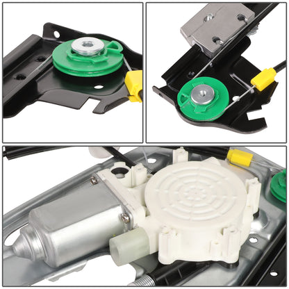 REGULADOR DE VENTANA WINDOW MOTORS & REGULATORS - METALLIC - 01-03 BMW 525I/99-00 BMW 528I/01-03 BMW 530I/97-03 BMW 540I/00-03 BMW M5 - METALLIC - BARE STEEL/PLASTIC