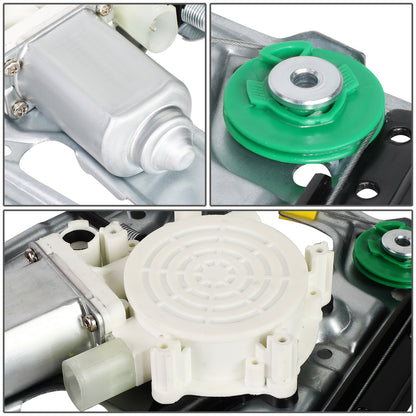 REGULADOR DE VENTANA WINDOW MOTORS & REGULATORS - METALLIC - 01-03 BMW 525I/99-00 BMW 528I/01-03 BMW 530I/97-03 BMW 540I/00-03 BMW M5 - METALLIC - BARE STEEL/PLASTIC