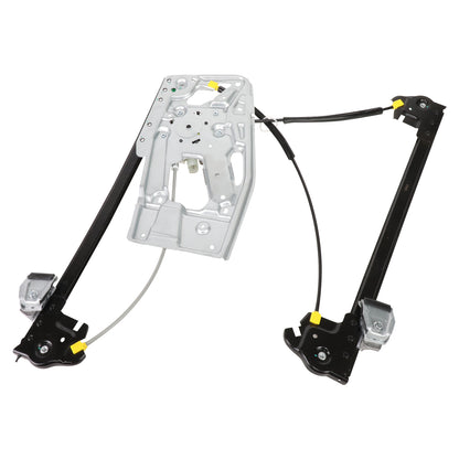 REGULADOR DE VENTANA WINDOW MOTORS & REGULATORS - METALLIC - 01-03 BMW 525I/99-00 BMW 528I/01-03 BMW 530I/97-03 BMW 540I/00-03 BMW M5 - METALLIC - BARE STEEL/PLASTIC