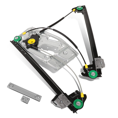 REGULADOR DE VENTANA WINDOW MOTORS & REGULATORS - METALLIC - 01-03 BMW 525I/97-00 BMW 528I/01-03 BMW 530I/97-03 BMW 540I/00-03 BMW M5 - METALLIC - BARE STEEL/PLASTIC