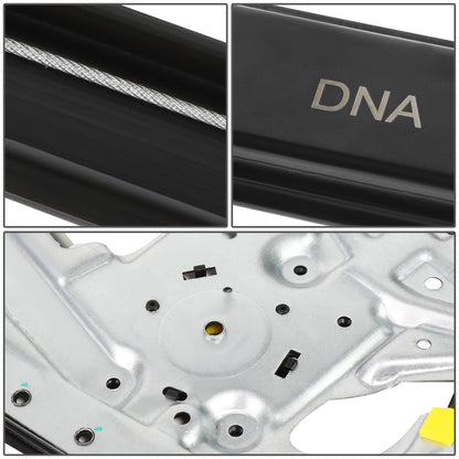 REGULADOR DE VENTANA WINDOW MOTORS & REGULATORS - METALLIC - 01-03 BMW 525I/97-00 BMW 528I/01-03 BMW 530I/97-03 BMW 540I/00-03 BMW M5 - METALLIC - BARE STEEL/PLASTIC