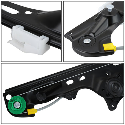 REGULADOR DE VENTANA WINDOW MOTORS & REGULATORS - METALLIC - 13-15 BMW X1 - METALLIC - BARE STEEL/PLASTIC