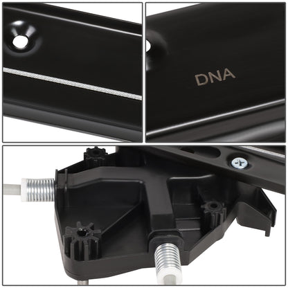 REGULADOR DE VENTANA WINDOW MOTORS & REGULATORS - METALLIC - 04-10 BMW X3 - METALLIC - BARE STEEL/PLASTIC