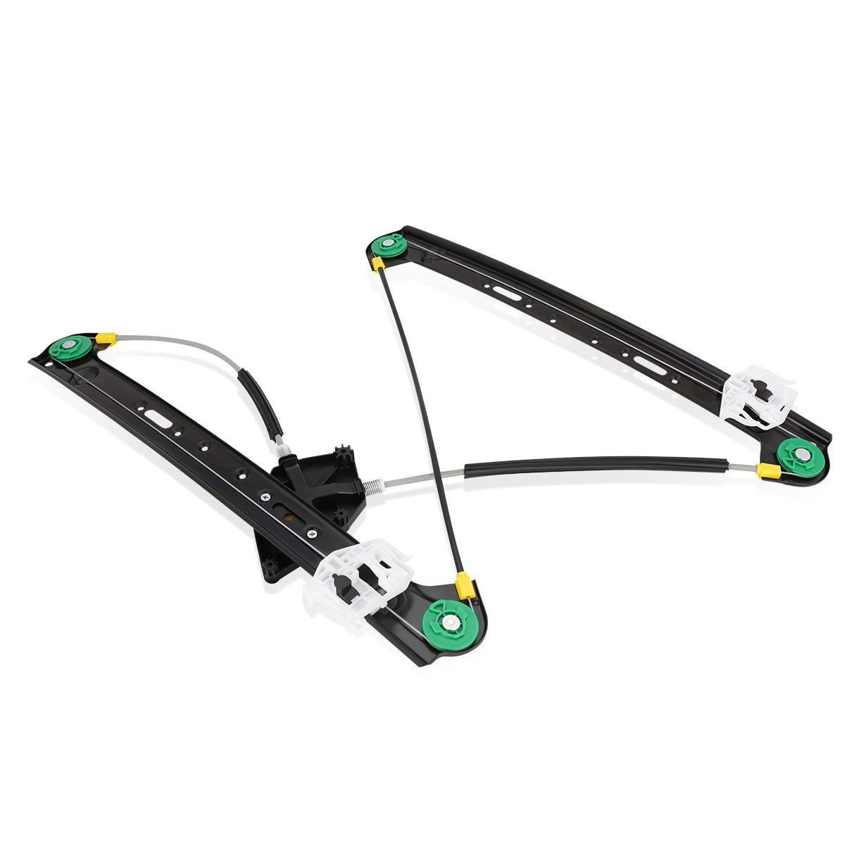 REGULADOR DE VENTANA WINDOW MOTORS & REGULATORS - METALLIC - 04-10 BMW X3 - METALLIC - BARE STEEL/PLASTIC