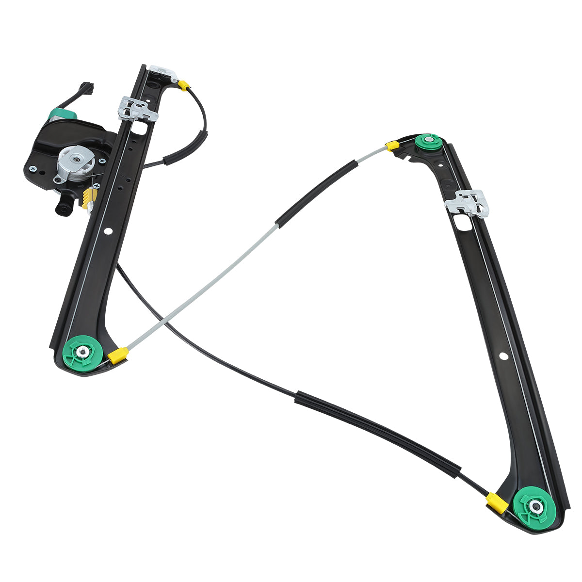 REGULADOR DE VENTANA WINDOW MOTORS & REGULATORS - METALLIC - 00-06 BMW X5 - METALLIC - BARE STEEL/PLASTIC