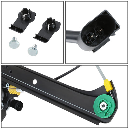 REGULADOR DE VENTANA WINDOW MOTORS & REGULATORS - METALLIC - 00-06 BMW X5 - METALLIC - BARE STEEL/PLASTIC