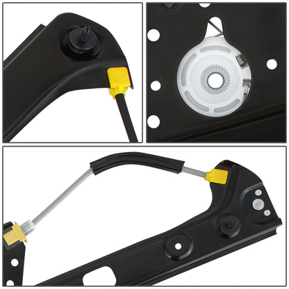 REGULADOR DE VENTANA WINDOW MOTORS & REGULATORS - METALLIC - 00-06 BMW X5 - METALLIC - BARE STEEL/PLASTIC