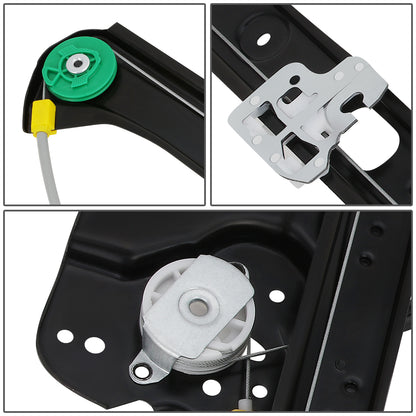 REGULADOR DE VENTANA WINDOW MOTORS & REGULATORS - METALLIC - 00-06 BMW X5 - METALLIC - BARE STEEL/PLASTIC