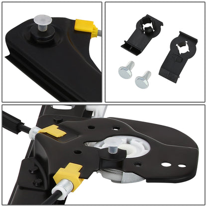 REGULADOR DE VENTANA WINDOW MOTORS & REGULATORS - METALLIC - 00-06 BMW X5 - METALLIC - BARE STEEL/PLASTIC