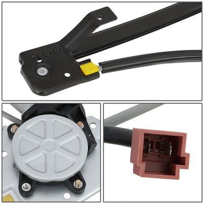 REGULADOR DE VENTANA WINDOW MOTORS & REGULATORS - METALLIC - 04-07 CHRYSLER TOWN & COUNTRY/04-07 DODGE CARAVAN/04-07 DODGE GRAND CARAVAN - METALLIC - BARE STEEL/PLASTIC