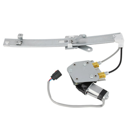 REGULADOR DE VENTANA WINDOW MOTORS & REGULATORS - METALLIC - 97-01 JEEP CHEROKEE - METALLIC - BARE STEEL/PLASTIC