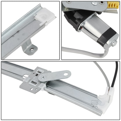 REGULADOR DE VENTANA WINDOW MOTORS & REGULATORS - METALLIC - 97-01 JEEP CHEROKEE - METALLIC - BARE STEEL/PLASTIC