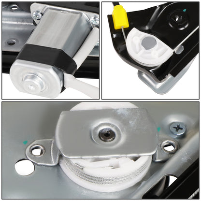 REGULADOR DE VENTANA WINDOW MOTORS & REGULATORS - METALLIC - 04-06 CHRYSLER PACIFICA - METALLIC - BARE STEEL/PLASTIC