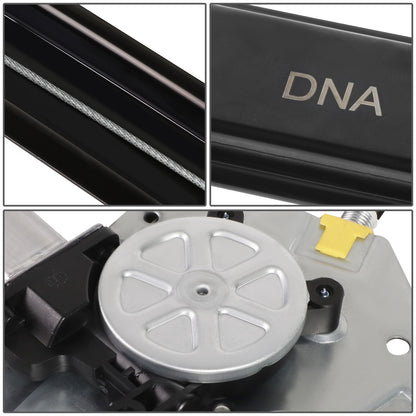 REGULADOR DE VENTANA WINDOW MOTORS & REGULATORS - METALLIC - 04-06 CHRYSLER PACIFICA - METALLIC - BARE STEEL/PLASTIC