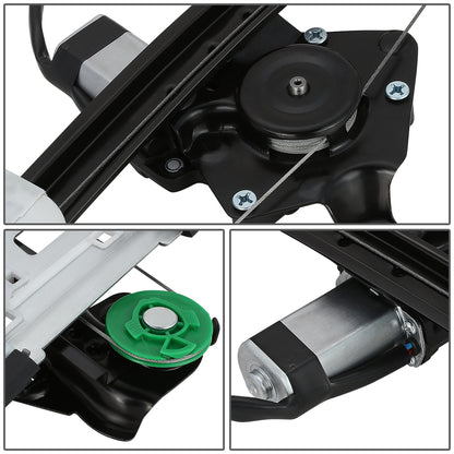 REGULADOR DE VENTANA WINDOW MOTORS & REGULATORS - METALLIC - 03-07 CADILLAC CTS - METALLIC - BARE STEEL/PLASTIC