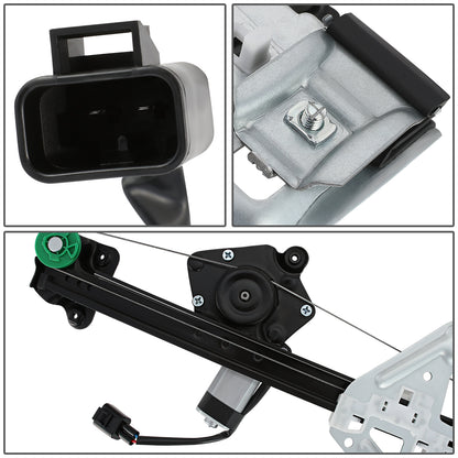 REGULADOR DE VENTANA WINDOW MOTORS & REGULATORS - METALLIC - 03-07 CADILLAC CTS - METALLIC - BARE STEEL/PLASTIC