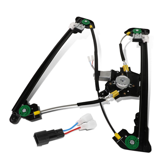 REGULADOR DE VENTANA WINDOW MOTORS & REGULATORS - METALLIC - 04-08 FORD F-150/04-08 FORD LOBO/06-08 LINCOLN MARK LT - FITS CREW CAB / STANDARD CAB MODELS ONLY - METALLIC - BARE STEEL/PLASTIC