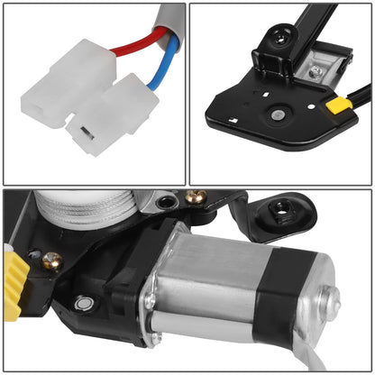 REGULADOR DE VENTANA WINDOW MOTORS & REGULATORS - METALLIC - 04-08 FORD F-150/04-08 FORD LOBO/06-08 LINCOLN MARK LT - FITS CREW CAB / STANDARD CAB MODELS ONLY - METALLIC - BARE STEEL/PLASTIC