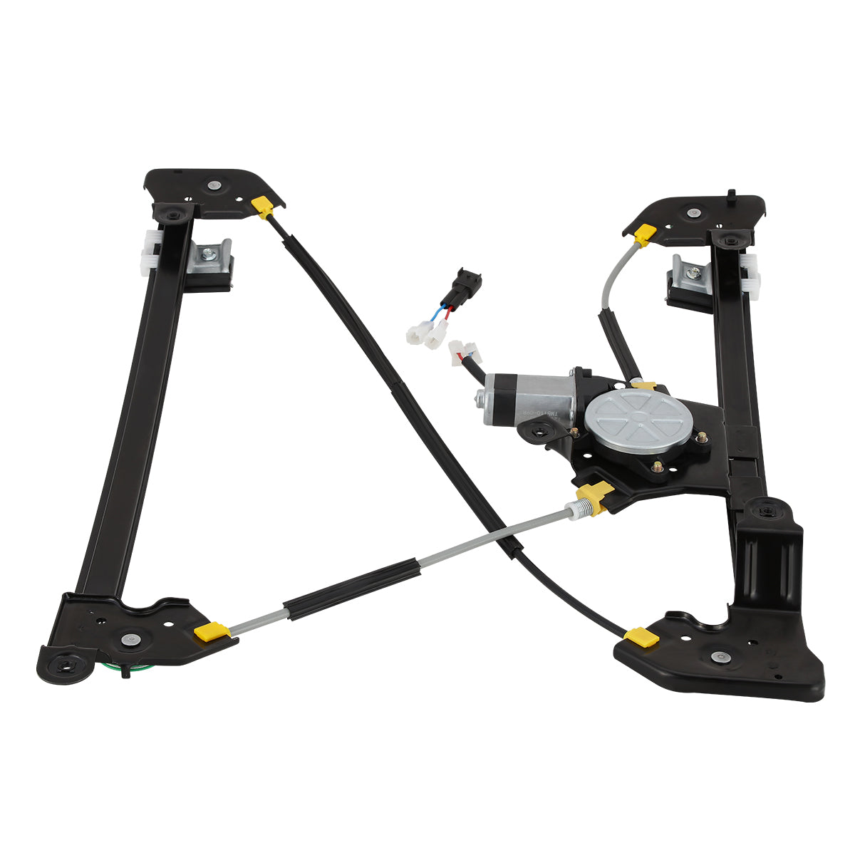 REGULADOR DE VENTANA WINDOW MOTORS & REGULATORS - METALLIC - 04-08 FORD F-150/04-08 FORD LOBO/06-08 LINCOLN MARK LT - FITS CREW CAB / STANDARD CABS,DOES NOT FIT EXTENDED CABS - METALLIC - BARE STEEL/PLASTIC