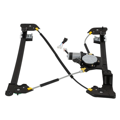 REGULADOR DE VENTANA WINDOW MOTORS & REGULATORS - METALLIC - 04-08 FORD F-150/04-08 FORD LOBO/06-08 LINCOLN MARK LT - FITS CREW CAB / STANDARD CABS,DOES NOT FIT EXTENDED CABS - METALLIC - BARE STEEL/PLASTIC