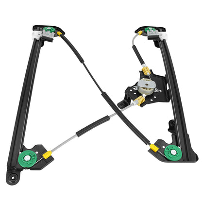 REGULADOR DE VENTANA WINDOW MOTORS & REGULATORS - METALLIC - 04-08 FORD F-150/04-08 FORD LOBO/06-08 LINCOLN MARK LT - FITS CREW CAB / STANDARD CABS,DOES NOT FIT EXTENDED CABS - METALLIC - BARE STEEL/PLASTIC