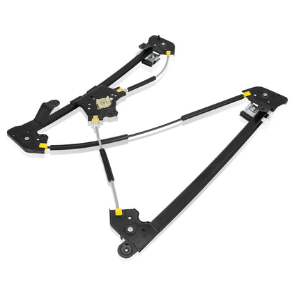 REGULADOR DE VENTANA WINDOW MOTORS & REGULATORS - METALLIC - 04-08 FORD F-150/04-08 FORD LOBO/06-08 LINCOLN MARK LT - FITS CREW CAB / STANDARD CABS,DOES NOT FIT EXTENDED CABS - METALLIC - BARE STEEL/PLASTIC