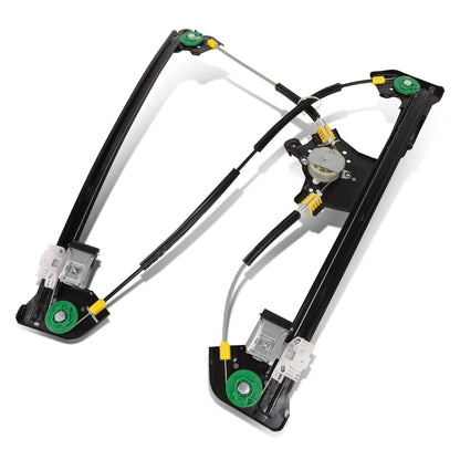 REGULADOR DE VENTANA WINDOW MOTORS & REGULATORS - METALLIC - 04-08 FORD F-150/04-08 FORD LOBO/06-08 LINCOLN MARK LT - FITS STANDARD / CREW CAB MODELS ONLY - METALLIC - BARE STEEL/PLASTIC