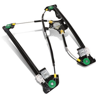 REGULADOR DE VENTANA WINDOW MOTORS & REGULATORS - METALLIC - 04-08 FORD F-150/04-08 FORD LOBO/06-08 LINCOLN MARK LT - FITS STANDARD / CREW CAB MODELS ONLY - METALLIC - BARE STEEL/PLASTIC