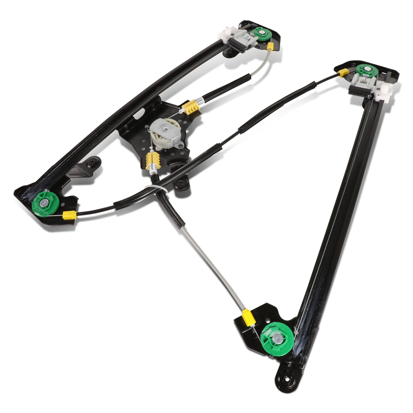 REGULADOR DE VENTANA WINDOW MOTORS & REGULATORS - METALLIC - 04-08 FORD F-150/04-08 FORD LOBO/06-08 LINCOLN MARK LT - FITS STANDARD / CREW CAB MODELS ONLY - METALLIC - BARE STEEL/PLASTIC