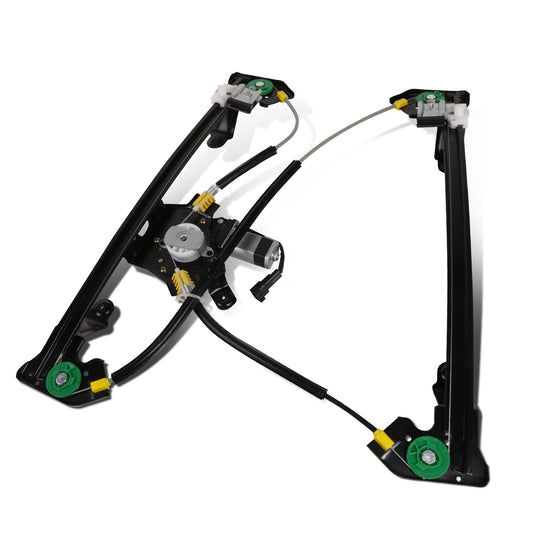 REGULADOR DE VENTANA WINDOW MOTORS & REGULATORS - METALLIC - 04-08 FORD F-150/04-08 FORD LOBO/06-08 LINCOLN MARK LT - FITS CREW CAB MODELS ONLY - METALLIC - BARE STEEL/PLASTIC