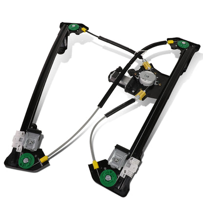 REGULADOR DE VENTANA WINDOW MOTORS & REGULATORS - METALLIC - 04-08 FORD F-150/04-08 FORD LOBO/06-08 LINCOLN MARK LT - FITS CREW CAB MODELS ONLY - METALLIC - BARE STEEL/PLASTIC