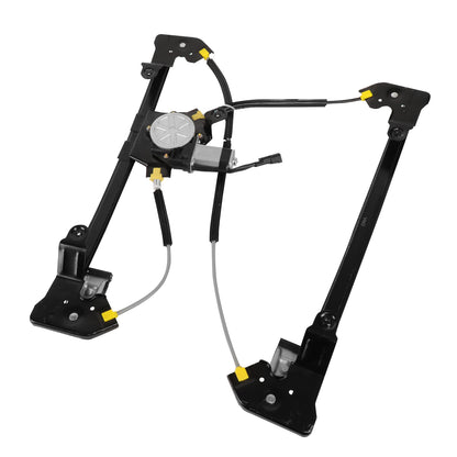 REGULADOR DE VENTANA WINDOW MOTORS & REGULATORS - METALLIC - 04-08 FORD F-150/04-08 FORD LOBO/06-08 LINCOLN MARK LT - FITS CREW CAB MODELS ONLY - METALLIC - BARE STEEL/PLASTIC