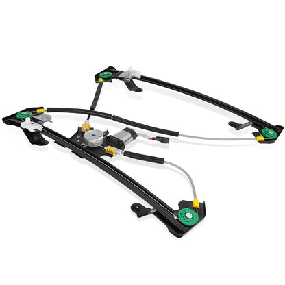 REGULADOR DE VENTANA WINDOW MOTORS & REGULATORS - METALLIC - 04-08 FORD F-150/04-08 FORD LOBO/06-08 LINCOLN MARK LT - FITS CREW CAB / STANDARD CABS,DOES NOT FIT EXTENDED CABS - METALLIC - BARE STEEL/PLASTIC