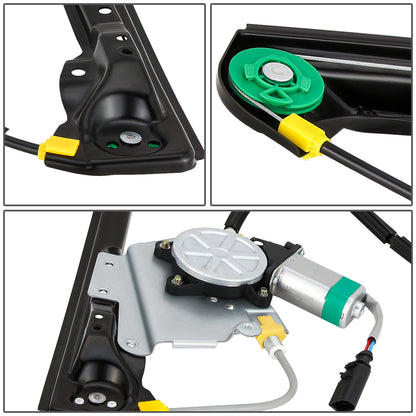 REGULADOR DE VENTANA WINDOW MOTORS & REGULATORS - METALLIC - 00-07 FORD FOCUS - METALLIC - BARE STEEL/PLASTIC