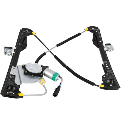 REGULADOR DE VENTANA WINDOW MOTORS & REGULATORS - METALLIC - 00-07 FORD FOCUS - METALLIC - BARE STEEL/PLASTIC