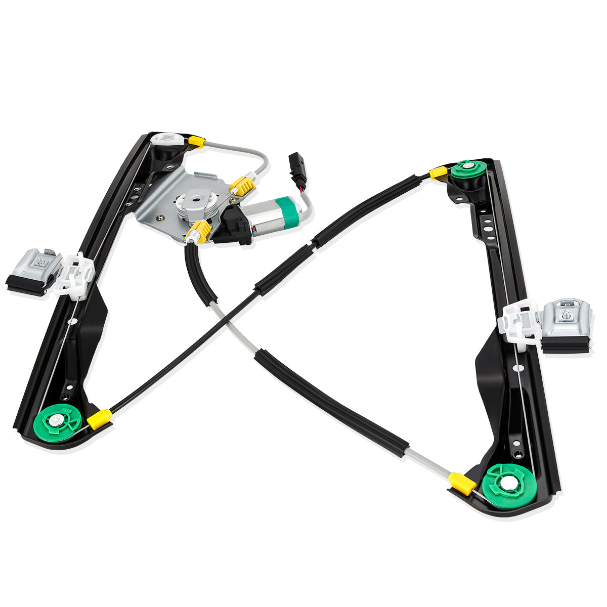 REGULADOR DE VENTANA WINDOW MOTORS & REGULATORS - METALLIC - 00-07 FORD FOCUS - METALLIC - BARE STEEL/PLASTIC