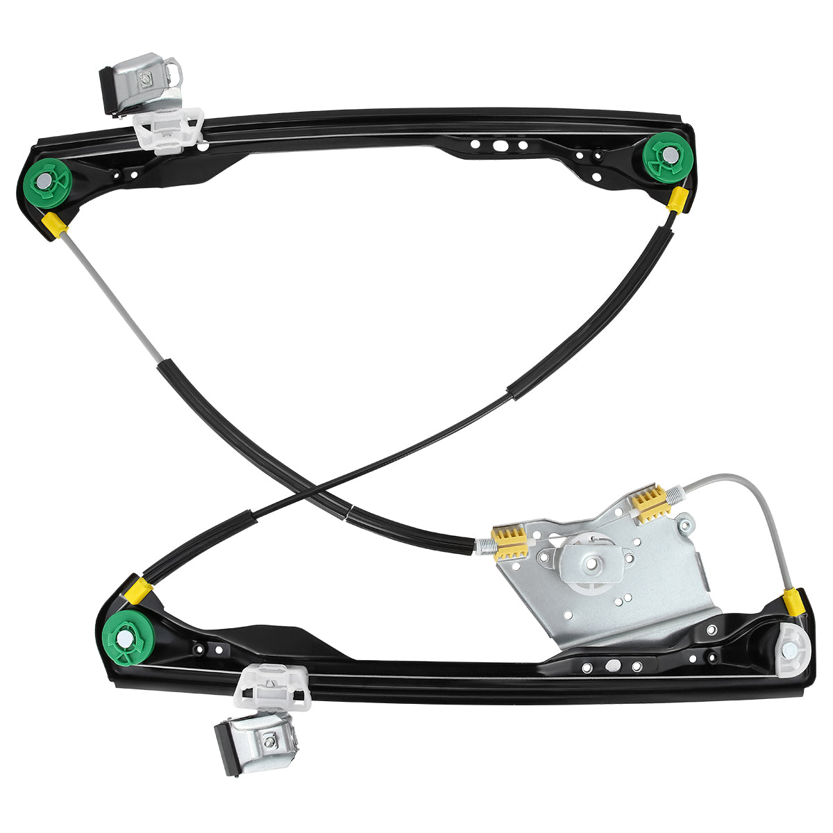 REGULADOR DE VENTANA WINDOW MOTORS & REGULATORS - METALLIC - 00-07 FORD FOCUS - METALLIC - BARE STEEL/PLASTIC