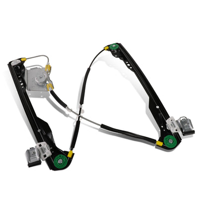 REGULADOR DE VENTANA WINDOW MOTORS & REGULATORS - METALLIC - 00-07 FORD FOCUS - FITS 4-DR/5-DR MODELS ONLY - METALLIC - BARE STEEL/PLASTIC