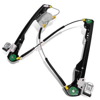 REGULADOR DE VENTANA WINDOW MOTORS & REGULATORS - METALLIC - 00-07 FORD FOCUS - FITS 4-DR/5-DR MODELS ONLY - METALLIC - BARE STEEL/PLASTIC