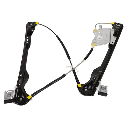 REGULADOR DE VENTANA WINDOW MOTORS & REGULATORS - METALLIC - 00-07 FORD FOCUS - FITS 4-DR/5-DR MODELS ONLY - METALLIC - BARE STEEL/PLASTIC