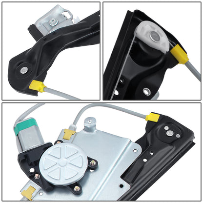 REGULADOR DE VENTANA WINDOW MOTORS & REGULATORS - METALLIC - 00-07 FORD FOCUS - METALLIC - BARE STEEL/PLASTIC