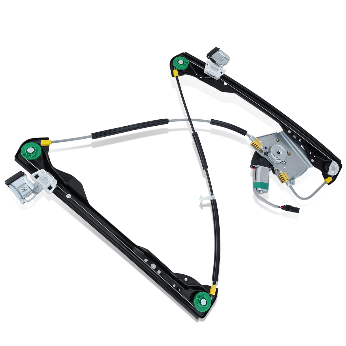 REGULADOR DE VENTANA WINDOW MOTORS & REGULATORS - METALLIC - 00-07 FORD FOCUS - METALLIC - BARE STEEL/PLASTIC