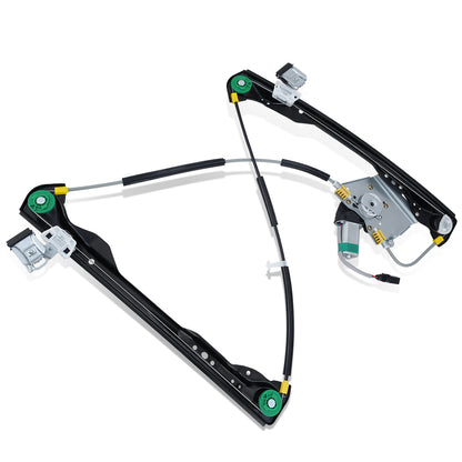 REGULADOR DE VENTANA WINDOW MOTORS & REGULATORS - METALLIC - 00-07 FORD FOCUS - METALLIC - BARE STEEL/PLASTIC