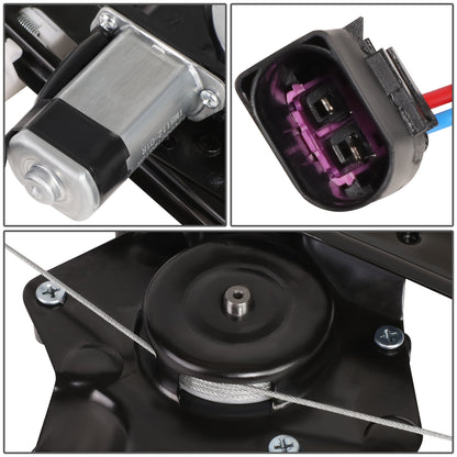 REGULADOR DE VENTANA WINDOW MOTORS & REGULATORS - METALLIC - 00-06 LINCOLN LS - METALLIC - BARE STEEL/PLASTIC