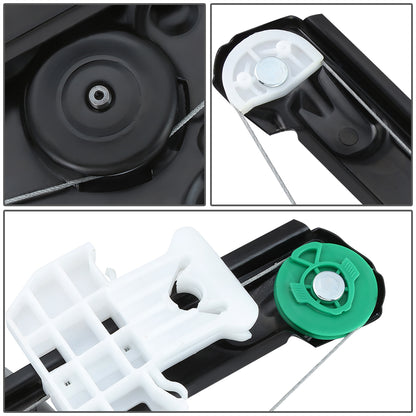 REGULADOR DE VENTANA WINDOW MOTORS & REGULATORS - METALLIC - 00-06 LINCOLN LS - METALLIC - BARE STEEL/PLASTIC