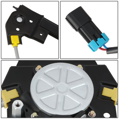 REGULADOR DE VENTANA WINDOW MOTORS & REGULATORS - METALLIC - 12-19 FIAT 500 - METALLIC - BARE STEEL/PLASTIC